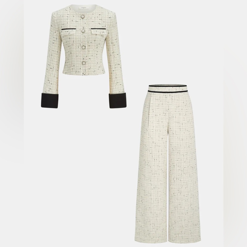 Commense Tweed Set